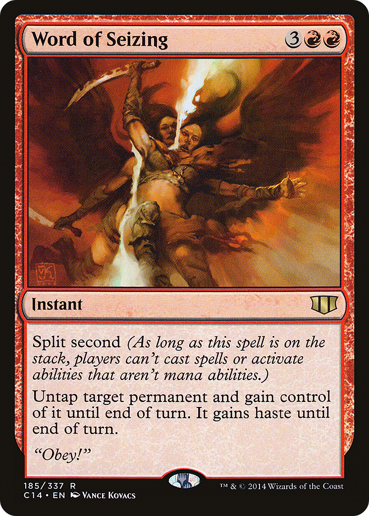 Word of Seizing (C14-185) [Commander 2014] MTG Single Wizards of the Coast