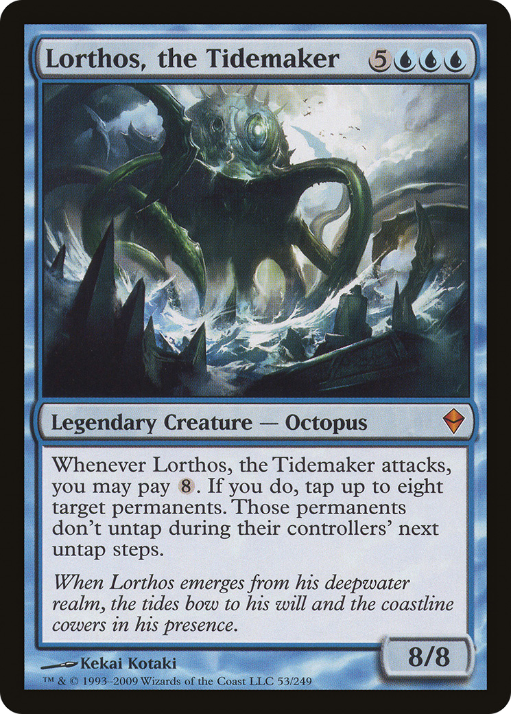 Lorthos, the Tidemaker (ZEN-053) [Zendikar] MTG Single Wizards of the Coast