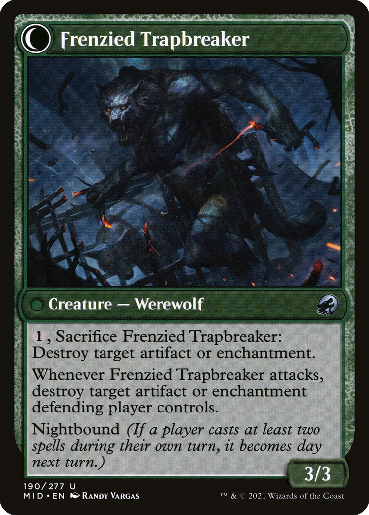 Outland Liberator (MID-190) [Innistrad: Midnight Hunt] MTG Single Wizards of the Coast