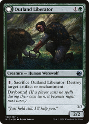 Outland Liberator (MID-190) [Innistrad: Midnight Hunt] MTG Single Wizards of the Coast