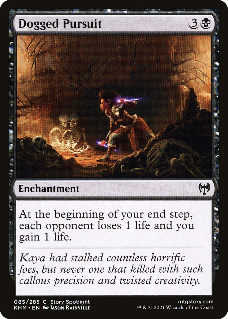 Dogged Pursuit (KHM-085) [Kaldheim] MTG Single Wizards of the Coast