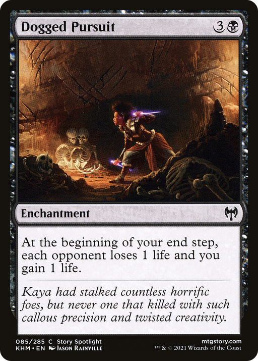 Dogged Pursuit (KHM-085) [Kaldheim] Foil MTG Single Wizards of the Coast