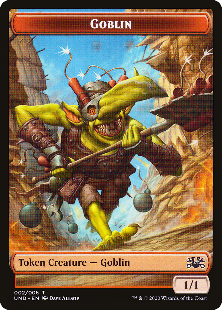 Goblin (TUND-002) [Tokens] Unsanctioned Tokens MTG Single Wizards of the Coast