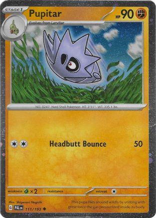 Pupitar - 111/193 (Cosmo Foil) Holofoil [Misc: Cards & Products] Pokemon Single Pokémon