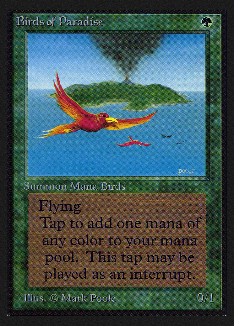 Birds of Paradise (CE) (CED-) [Collectors' Edition] MTG Single Wizards of the Coast