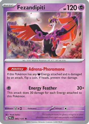 Fezandipiti (45) Holofoil [SV: Prismatic Evolutions] Pokemon Single Pokémon