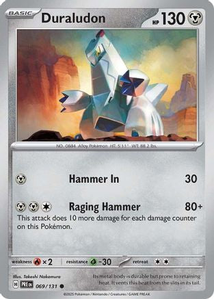 Duraludon (69) [SV: Prismatic Evolutions] Pokemon Single Pokémon