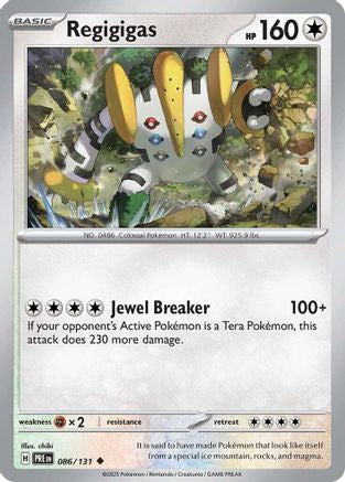 Regigigas (86) [SV: Prismatic Evolutions] Pokemon Single Pokémon