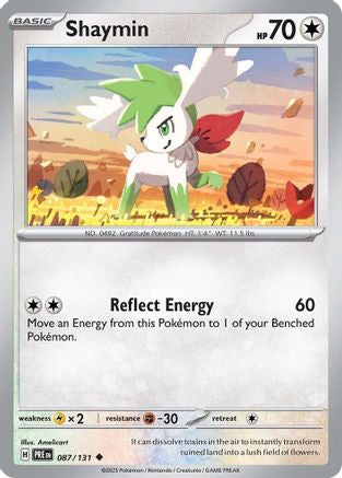 Shaymin (87) Reverse Holofoil [SV: Prismatic Evolutions] Pokemon Single Pokémon