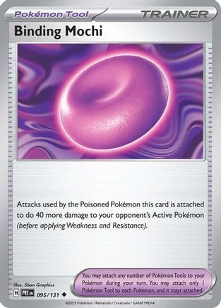 Binding Mochi (95) [SV: Prismatic Evolutions] Pokemon Single Pokémon