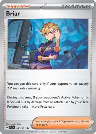 Briar (100) [SV: Prismatic Evolutions] Pokemon Single Pokémon