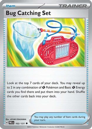 Bug Catching Set (102) [SV: Prismatic Evolutions] Pokemon Single Pokémon