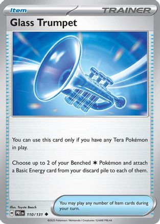 Glass Trumpet (110) [SV: Prismatic Evolutions] Pokemon Single Pokémon