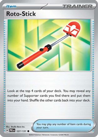 Roto-Stick (127) [SV: Prismatic Evolutions] Pokemon Single Pokémon