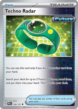 Techno Radar (130) [SV: Prismatic Evolutions] Pokemon Single Pokémon