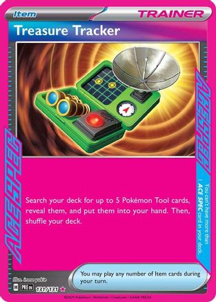 Treasure Tracker (131) Holofoil [SV: Prismatic Evolutions] Pokemon Single Pokémon