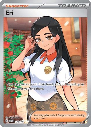 Eri (136) Holofoil [SV: Prismatic Evolutions] Pokemon Single Pokémon