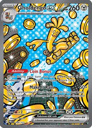 Gholdengo ex (164) Holofoil [SV: Prismatic Evolutions] Pokemon Single Pokémon