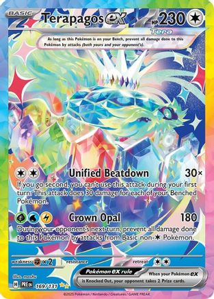 Terapagos ex - 169/131 Holofoil [SV: Prismatic Evolutions] Pokemon Single Pokémon