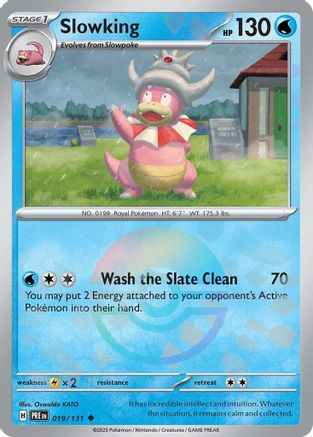 Slowking (Poke Ball Pattern) (19) Holofoil [SV: Prismatic Evolutions] Pokemon Single Pokémon