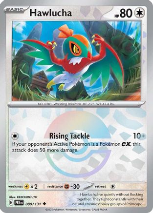 Hawlucha (Poke Ball Pattern) (89) Holofoil [SV: Prismatic Evolutions] Pokemon Single Pokémon