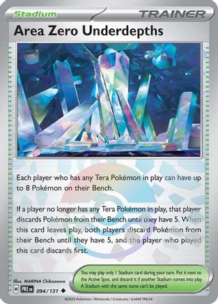 Area Zero Underdepths (Poke Ball Pattern) (94) Holofoil [SV: Prismatic Evolutions] Pokemon Single Pokémon
