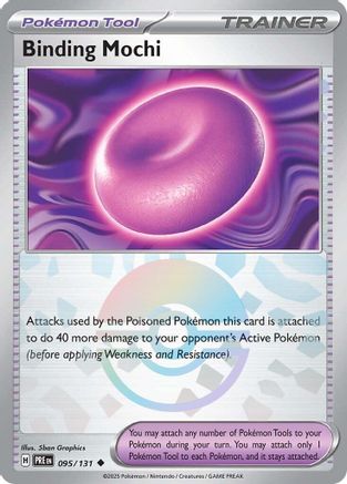 Binding Mochi (Poke Ball Pattern) (95) Holofoil [SV: Prismatic Evolutions] Pokemon Single Pokémon