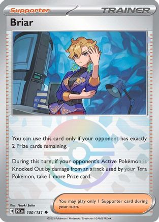 Briar (Poke Ball Pattern) (100) Holofoil [SV: Prismatic Evolutions] Pokemon Single Pokémon