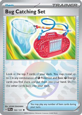 Bug Catching Set (Poke Ball Pattern) (102) Holofoil [SV: Prismatic Evolutions] Pokemon Single Pokémon