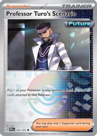 Professor Turo's Scenario (Poke Ball Pattern) (121) Holofoil [SV: Prismatic Evolutions] Pokemon Single Pokémon
