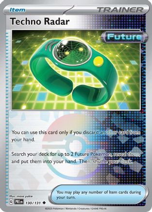 Techno Radar (Poke Ball Pattern) (130) Holofoil [SV: Prismatic Evolutions] Pokemon Single Pokémon
