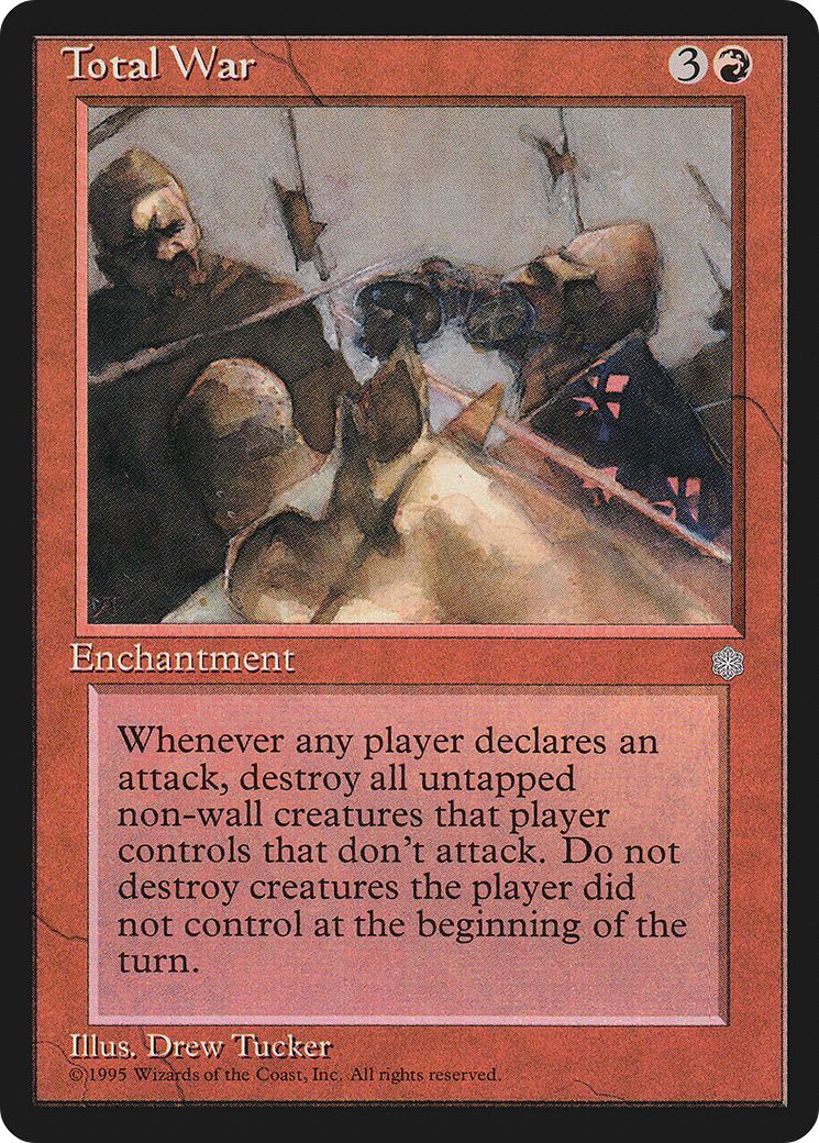 Total War (ICE-221) [Ice Age] MTG Single Wizards of the Coast
