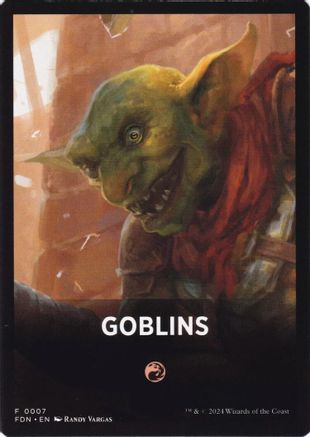 Goblins Theme Card (-007) [Foundations] MTG Single Wizards of the Coast