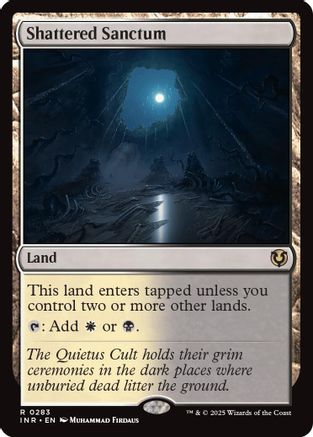 Shattered Sanctum (INR-283) [Innistrad Remastered] Foil MTG Single Wizards of the Coast