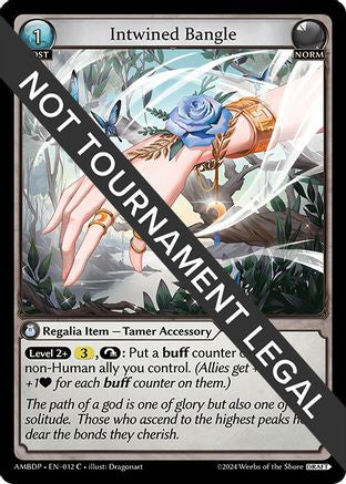 Intwined Bangle (012) [Mortal Ambition Draft Pack] Grand Archive Single Weebs of the Shore