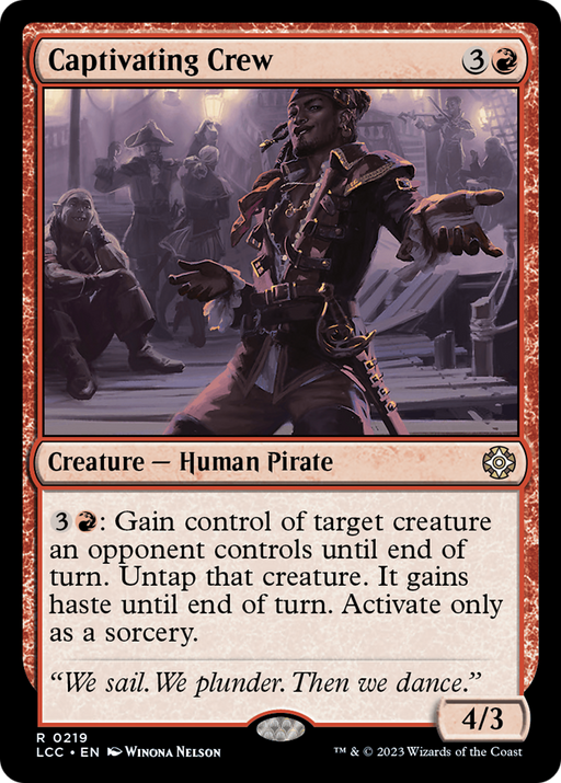 Captivating Crew (LCC-219) [The Lost Caverns of Ixalan Commander] MTG Single Wizards of the Coast