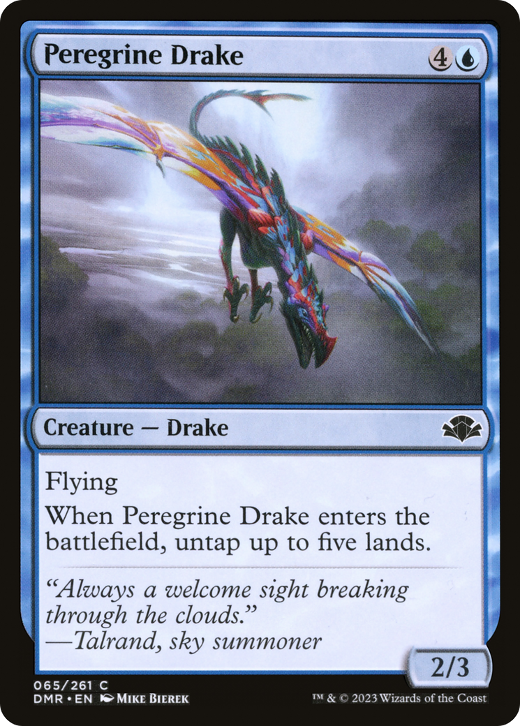 Peregrine Drake (DMR-065) [Dominaria Remastered] MTG Single Wizards of the Coast