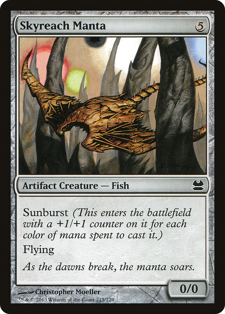 Skyreach Manta (MMA-215) [Modern Masters] MTG Single Modern Masters