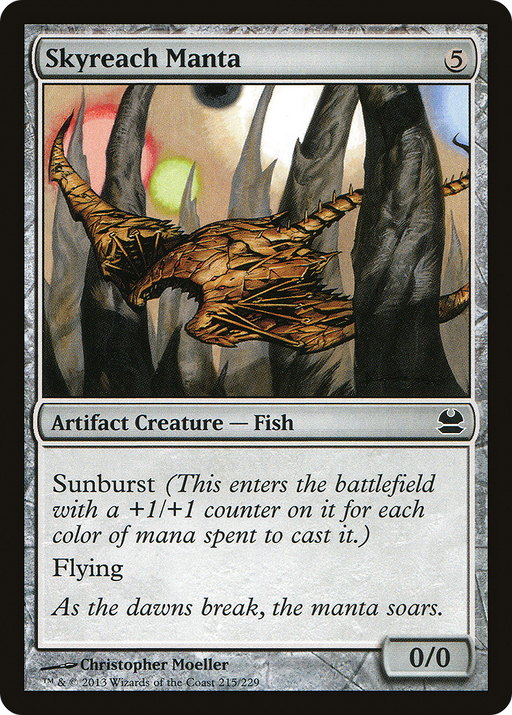 Skyreach Manta (MMA-215) [Modern Masters] Foil MTG Single Modern Masters