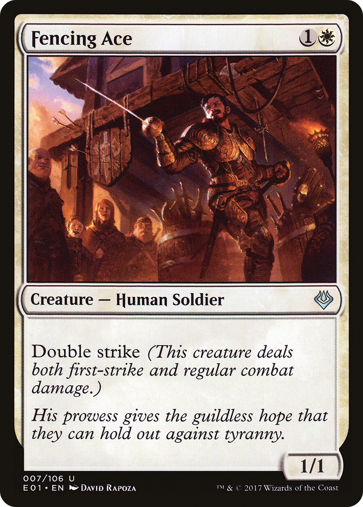 Fencing Ace (AC2-007) [Misc] Archenemy: Nicol Bolas MTG Single Wizards of the Coast