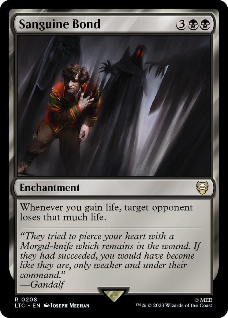 Sanguine Bond (LTC-208) [Tales of Middle-earth Commander] MTG Single Wizards of the Coast