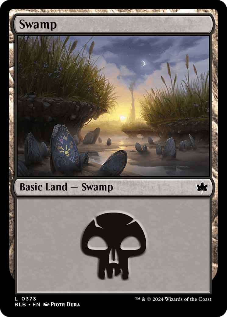 Swamp (0373) (BLB-373) [Bloomburrow] MTG Single Wizards of the Coast