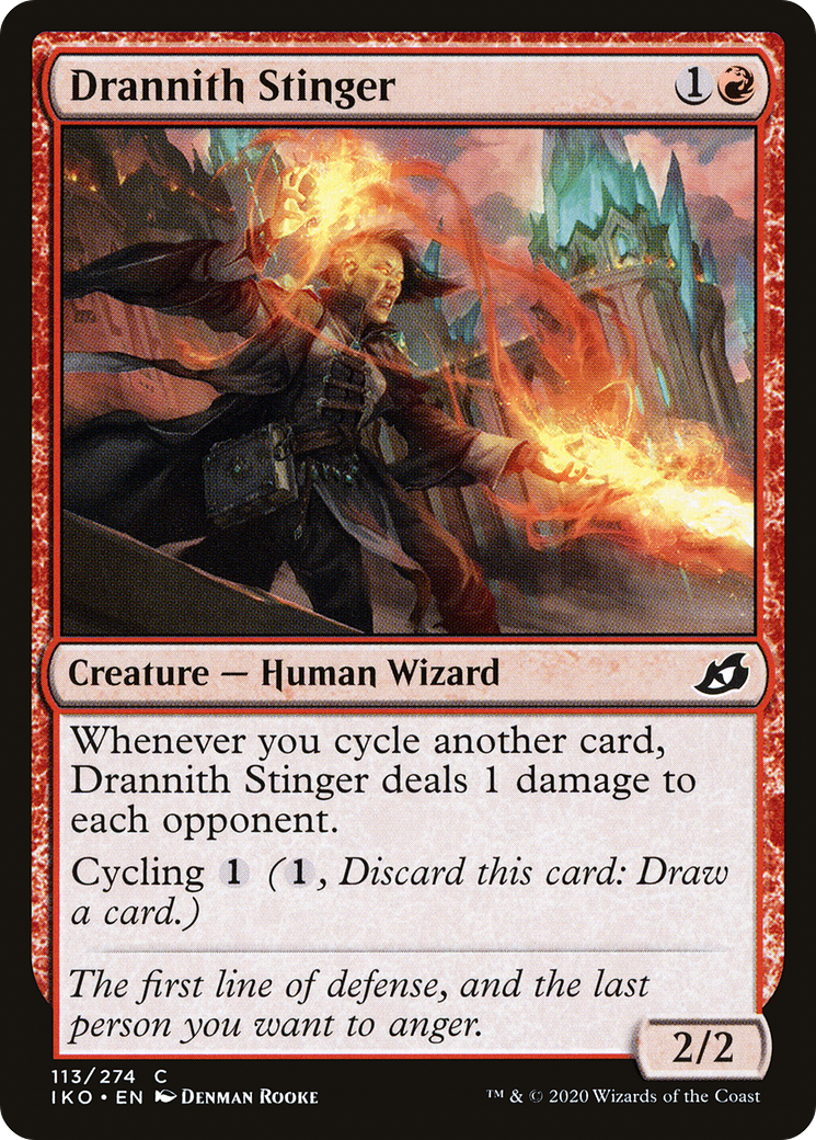 Drannith Stinger (IKO-113) [Ikoria: Lair of Behemoths] MTG Single Wizards of the Coast