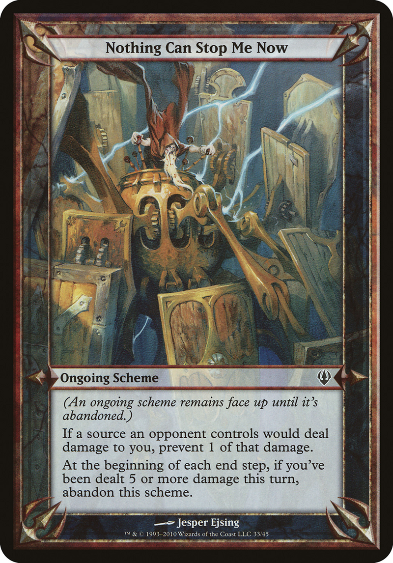 Nothing Can Stop Me Now (Archenemy) (OVER-) [Misc] Archenemy Schemes MTG Single Wizards of the Coast