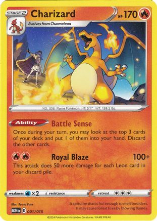 Charizard (1) [Promos: McDonalds Promos 2024] Pokemon Single Pokémon