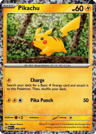Pikachu (2) Holofoil [Promos: McDonalds Promos 2024] Pokemon Single Pokémon