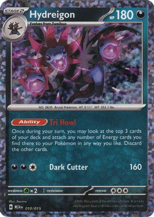 Hydreigon (10) Holofoil [Promos: McDonalds Promos 2024] Pokemon Single Pokémon