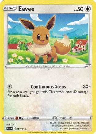 Eevee (13) [Promos: McDonalds Promos 2024] Pokemon Single Pokémon