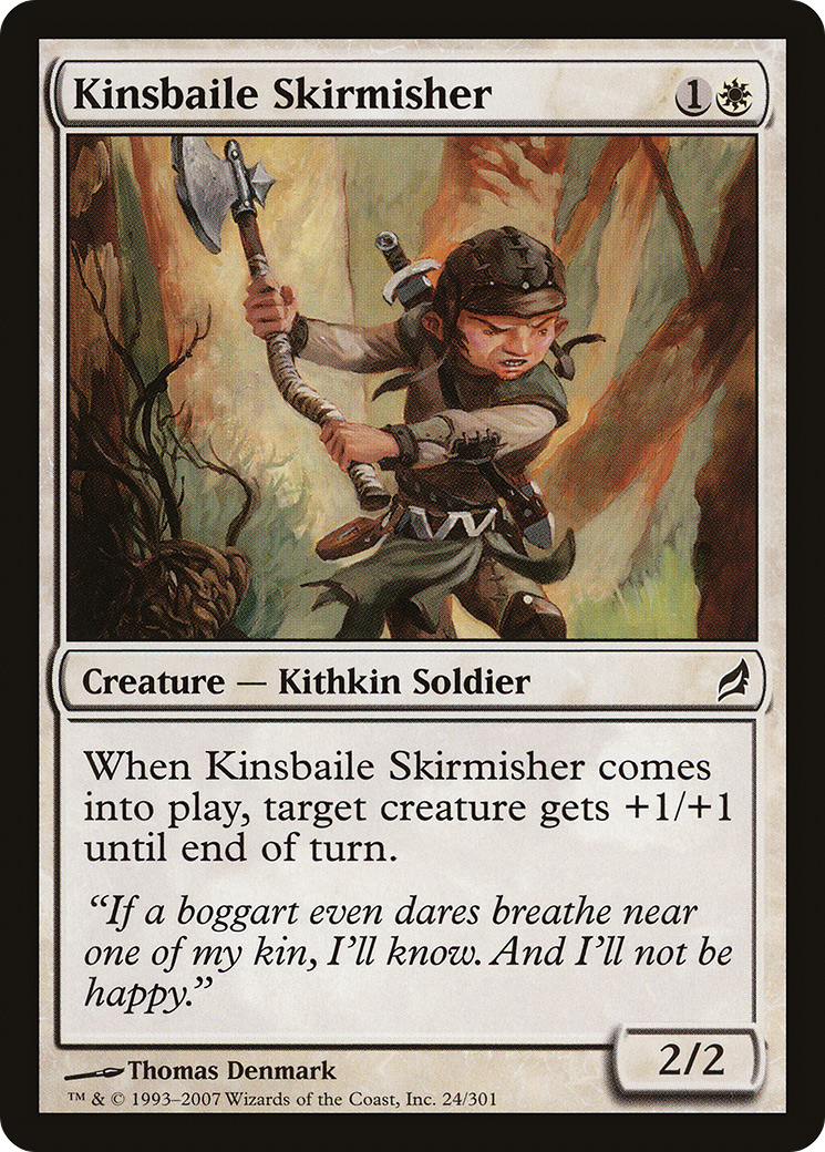 Kinsbaile Skirmisher (LRW-024) [Lorwyn] MTG Single Wizards of the Coast