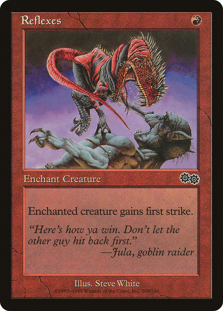 Reflexes (USG-208) [Urza's Saga] MTG Single Wizards of the Coast